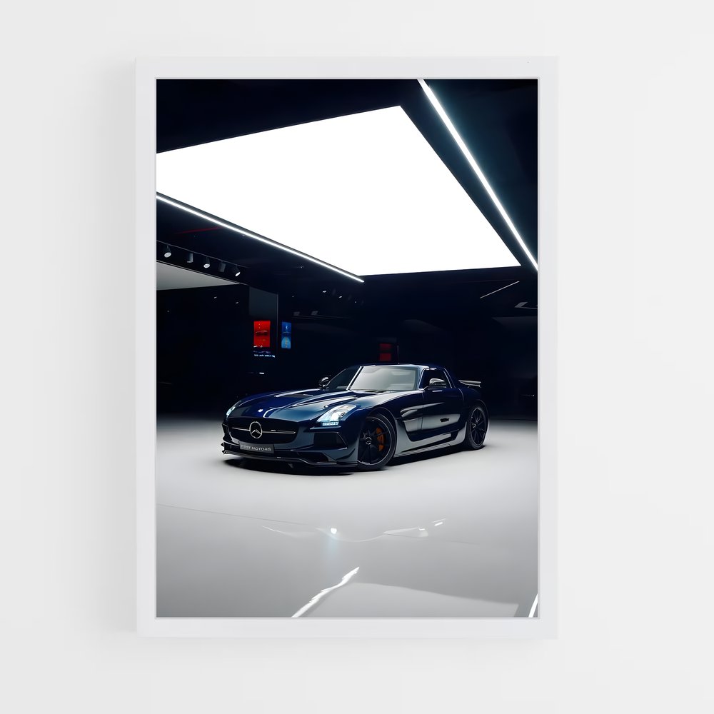 Poster Vision SLS – affiche Mercedes (vue 3)